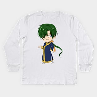 Jae-Ha Chibi Kids Long Sleeve T-Shirt